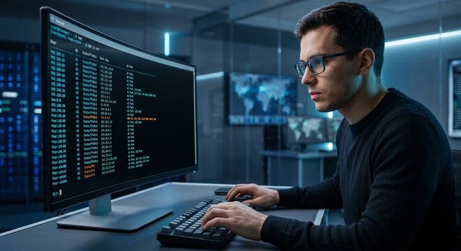 Cloud Engineer Validating BGP Routing Protocol on Modern Terminal