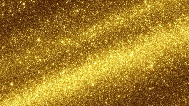 Sparkling golden glitter backdrop perfect for celebrations creative designs and artistic projects