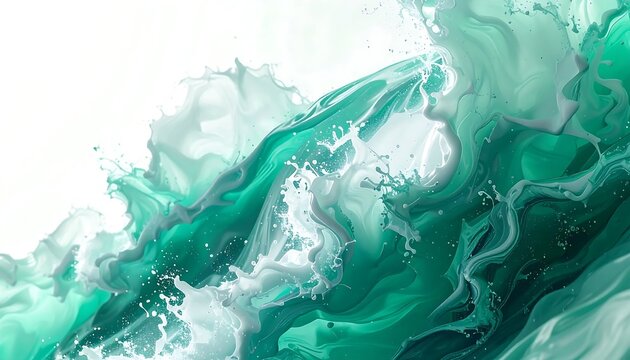 Underwater ocean scene with coral and fish.