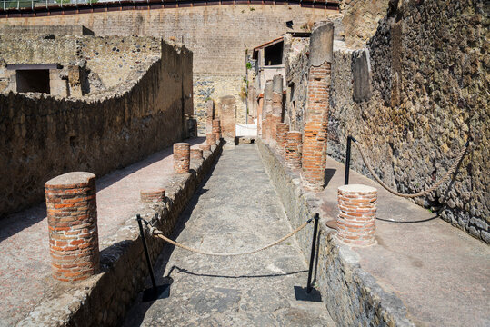 The Archaeological Park of Herculaneum.