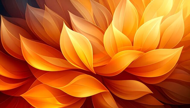 Close up of vibrant orange petals in natural sunlight.