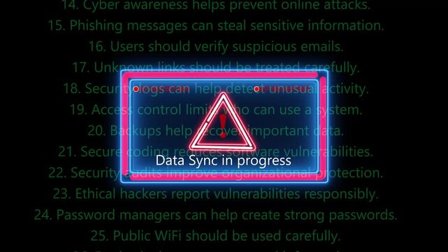 Data cynic in progress Cyber Security Warning & Protection Tips.  How to Detect, Remove & Protect Your Passwords | Cyber Security Awareness