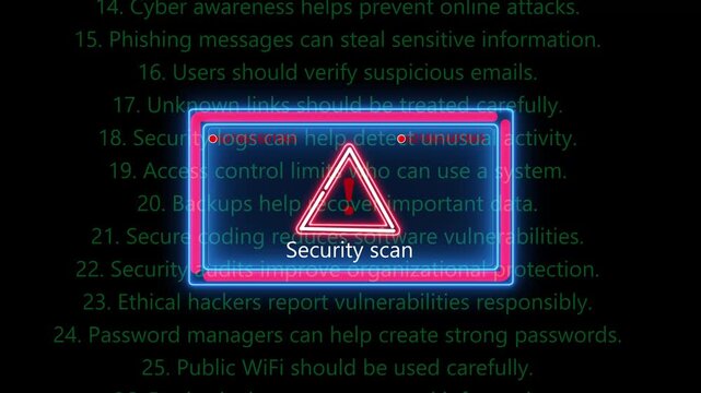 security scan Cyber Security Warning & Protection Tips.  How to Detect, Remove & Protect Your Passwords | Cyber Security Awareness