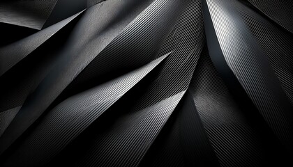 Obraz premium Carbon Fiber Polygonal Abstract Background