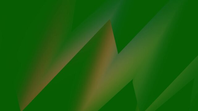 Abstract green screen geometric zigzag motion background with colorful gradient light effects for modern technology and business presentation 4k. video