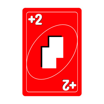 Uno card collection icon