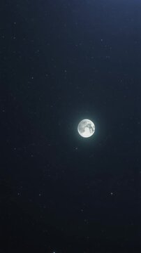 Full Moon Pulse Tranquil Background