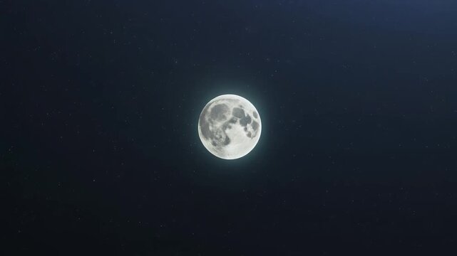 Full Moon Pulse Tranquil Background
