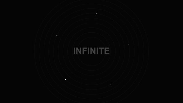 Minimalist code creates motion typography grid on black background