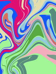 Obraz premium Abstract watercolor texture background liquid splash psych psychedelic full colors marbeltone