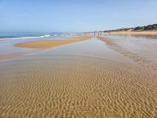 La Barrosa beach in Sancti Petri, Cadiz, Spain, in august 2026 © josevgluis
