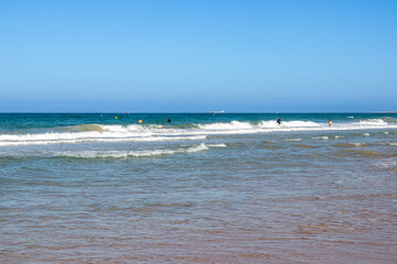 La Barrosa beach in Sancti Petri, Cadiz, Spain, in august 2026 © josevgluis