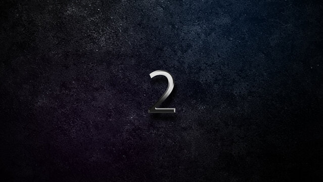 Countdown Dark Rough Wall Surface Texture with Soft Top Spotlight Title Movie Grunge Action Cinematic Trailer Animation Background