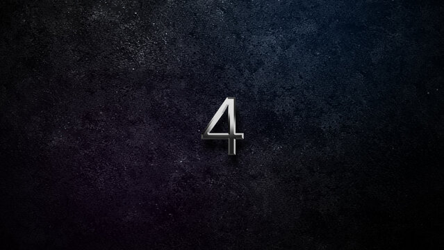 Countdown Dark Rough Wall Surface Texture with Soft Top Spotlight Title Movie Grunge Action Cinematic Trailer Animation Background