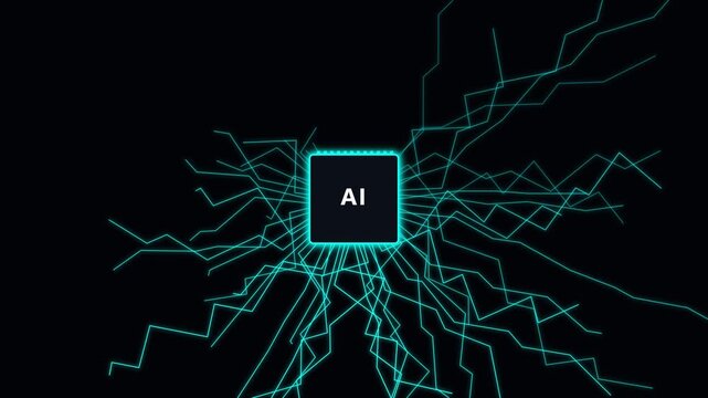 AI Artificial Intelligence Neural Network Animation