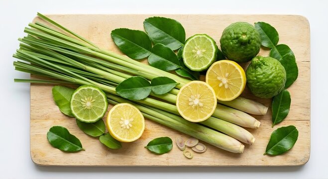 Lemongrass and Kaffir Lime &mdash; Aromatic Herbal Ingredients