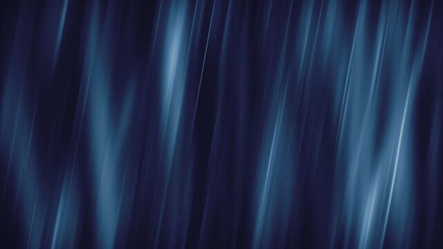 Stylish smooth blue color gradient abstract background with gently moving waves of glowing light streaks. Full HD and looping animation.