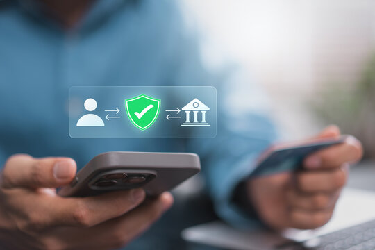 Digital Banking Authentication for Secure Financial Transactions, Identity Verification, Account Protection, Fraud Prevention, Customer Trust and Mobile Fintech Security Technology
