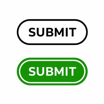 Modern submit button in black and green color styles