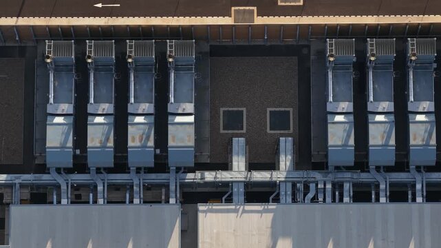 Aerial View of Waltham Cross AI Data Center in Hertfordshire UK
