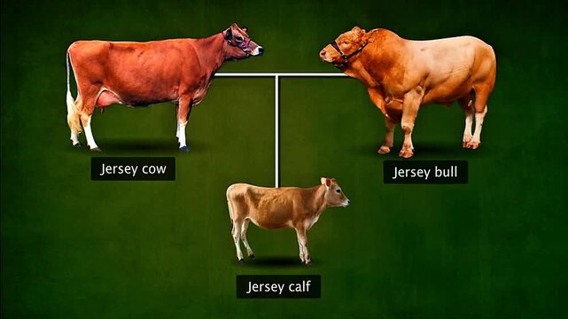 Inbreeding of dairy animals
