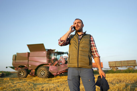 Business Call on the Farm