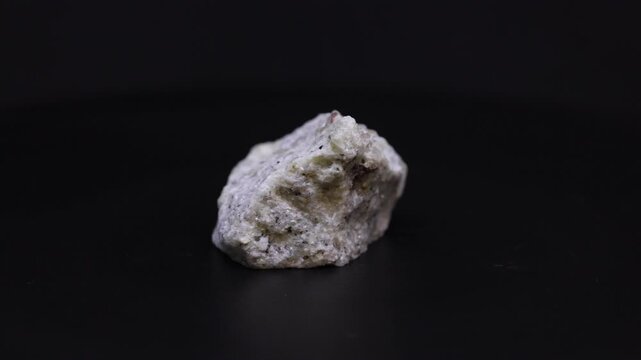 garnet mineral from Brazil with black backgroud
