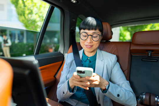 Texting During Business Commute