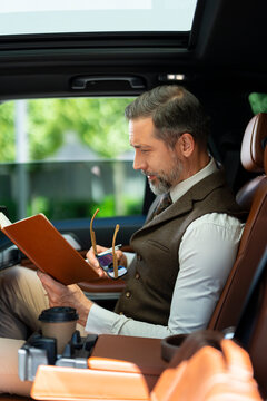 Reading During Car Journey