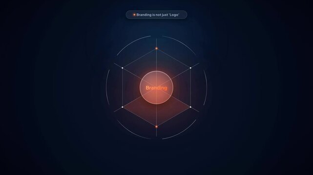 Loading screen with progress bar on dark blue background for digital interface design.