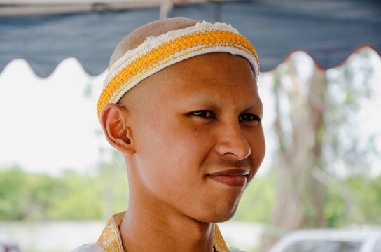 Thai Theravada Buddhist Ordination Ceremony