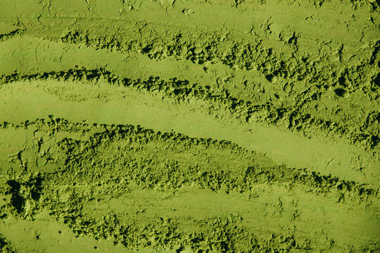 Matcha powder texture background