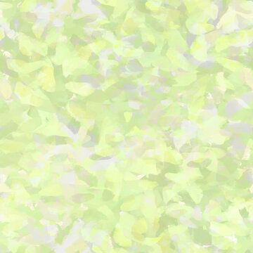 Soft Green and Yellow Organic Leaf Seamless Pattern Background