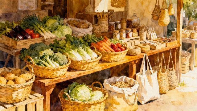 Sustainable Local Market Lifestyle