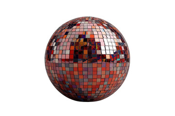 Fototapeta premium Colorful Mirrored Disco Ball