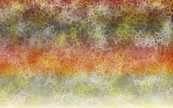 Melange abstract background with multicolored spiderweb patterns, decorative backdrop for a screen or wallpaper.