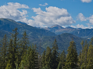 Błękit nad górami.  © Janusz