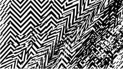 Naklejka premium Close-up woven black and white fabric texture isolated on transparent background