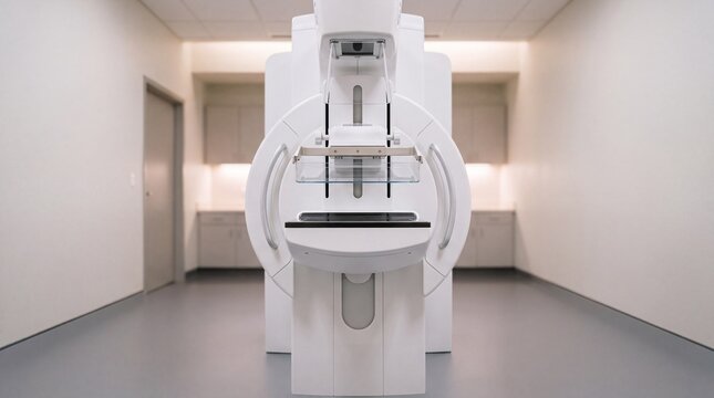 Mammography Machine in Modern Hospital Examination Room