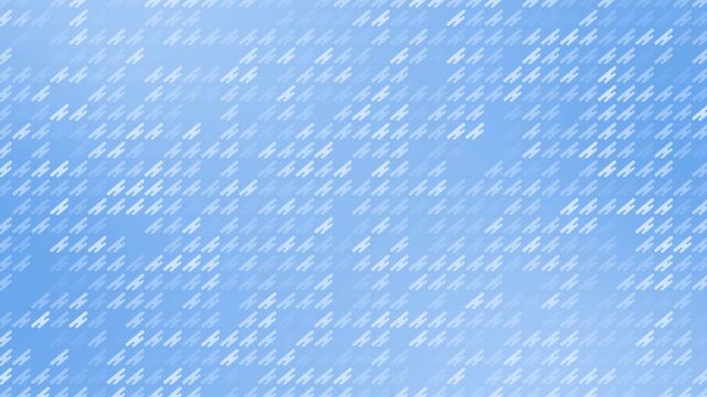 Animated royal blue color simple and classy appearing and disappearing particles modern design loop able gradient background