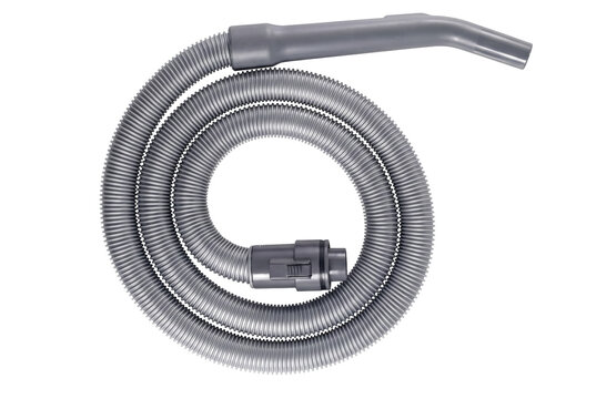 Flexible Coiled Gray Vacuum Cleaner Replacement Hose