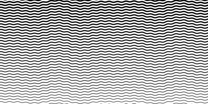 Abstract gray background with flowing wavy lines and subtle dark gradient effect for design