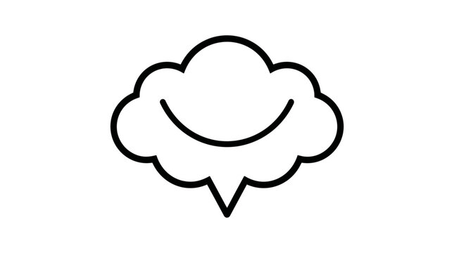 Speech bubble icon