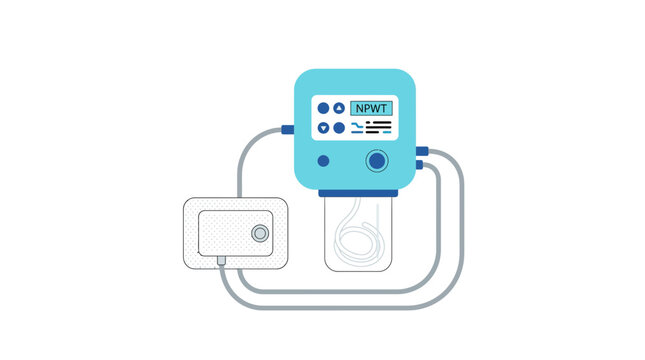 Negative Pressure Wound Therapy Device Isolated