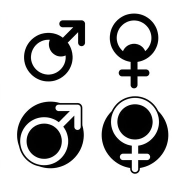 male and female signs