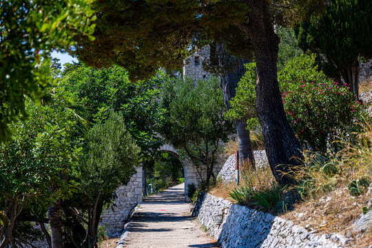 To the castle Croatia