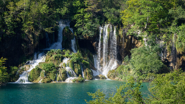 Pure waterfalls Croatia