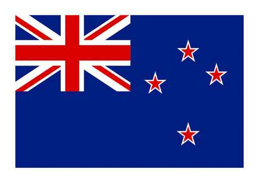 PNG New Zealand national flag illustration on transparent background