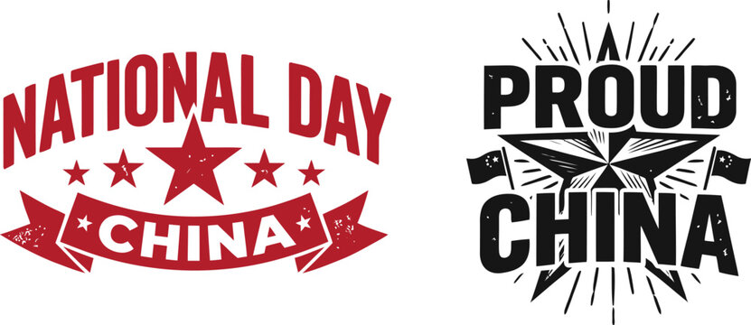 Celebrate the glorious national day of the people's republic of china with vibrant vector graphics and patriotic designs honoring a nation's history and future