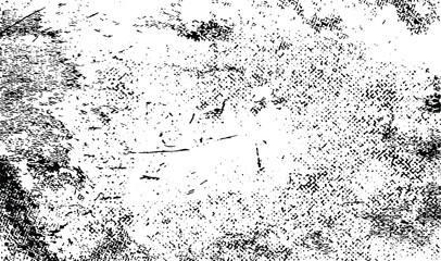 Fototapeta premium Distressed black and white rough grunge texture